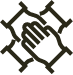 Hands together icon